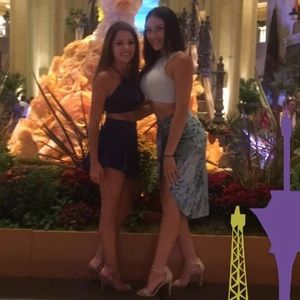 Crushed Velvet Skirt